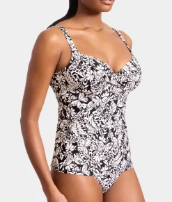 Underwire Wrap Tankini Top