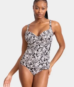 Underwire Wrap Tankini Top
