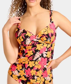 Underwire Wrap Tankini Top
