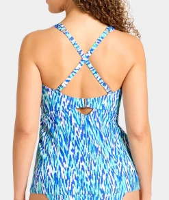 Underwire Wrap Tankini Top
