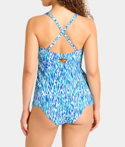 Underwire Wrap Tankini Top