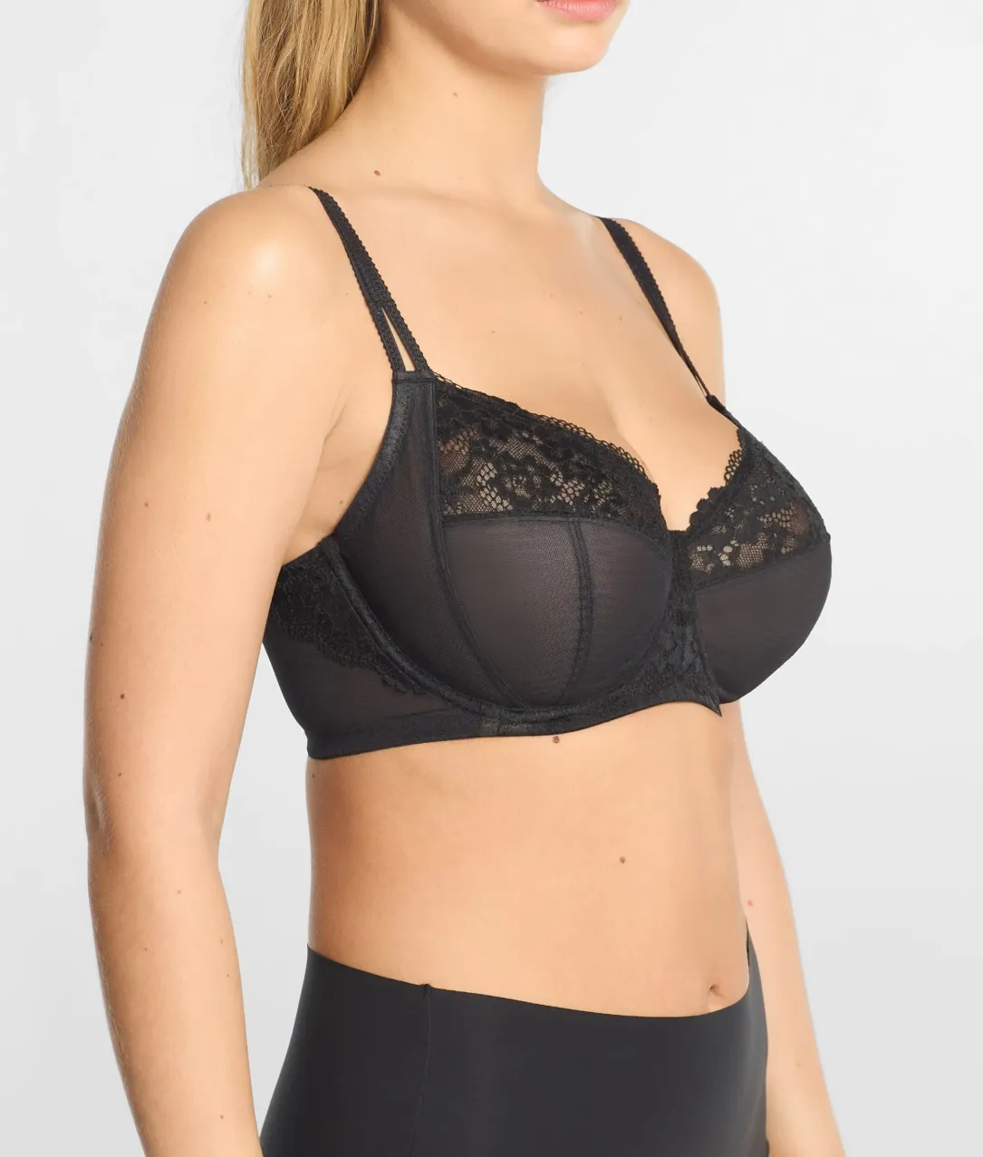 Unlined Side Support Bra
