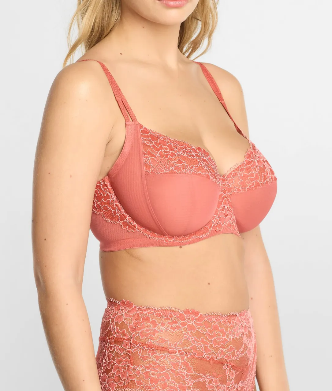 Unlined Side Support Bra