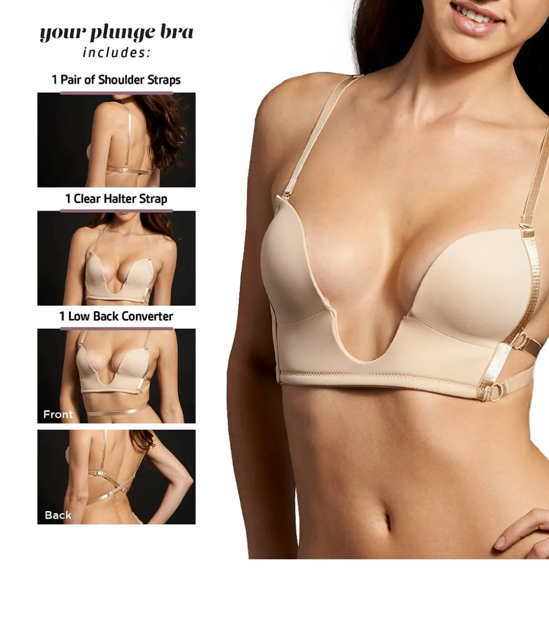 U Plunge Bra