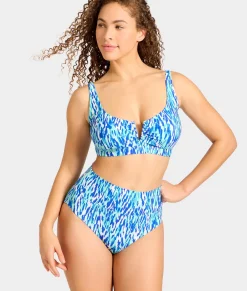 V Front Bralette Underwire Bikini Top