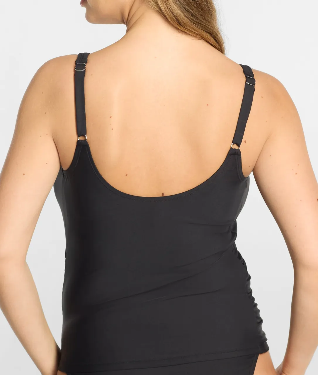 V Front Underwire Tankini Top