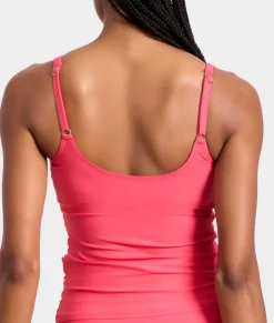 V Front Underwire Tankini Top