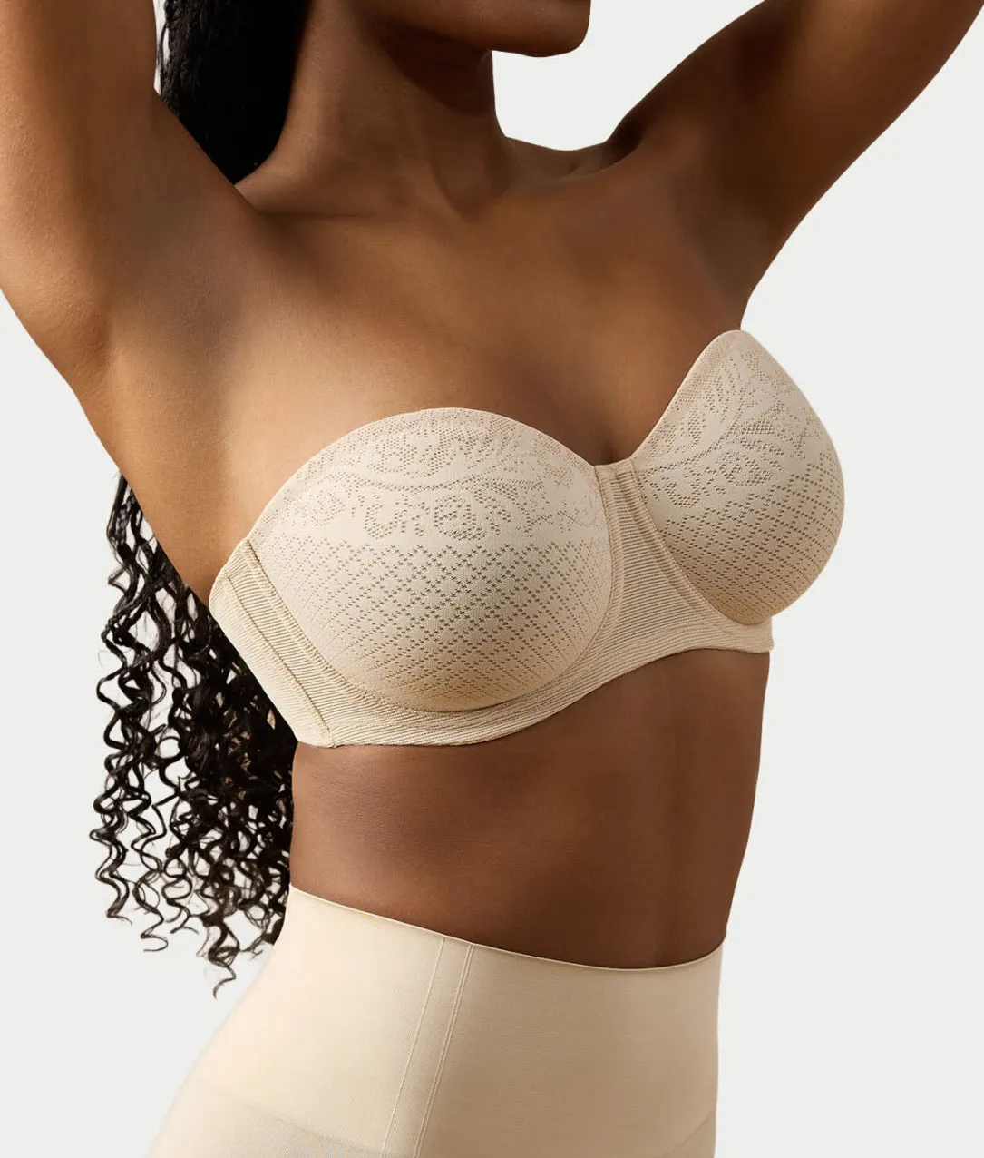 Visual Effects Strapless Minimizer Bra