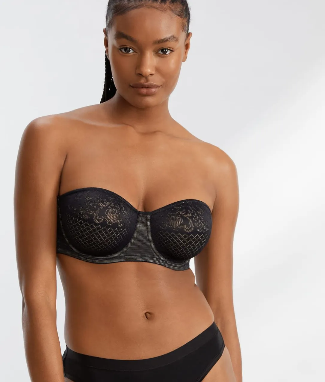 Visual Effects Strapless Minimizer Bra