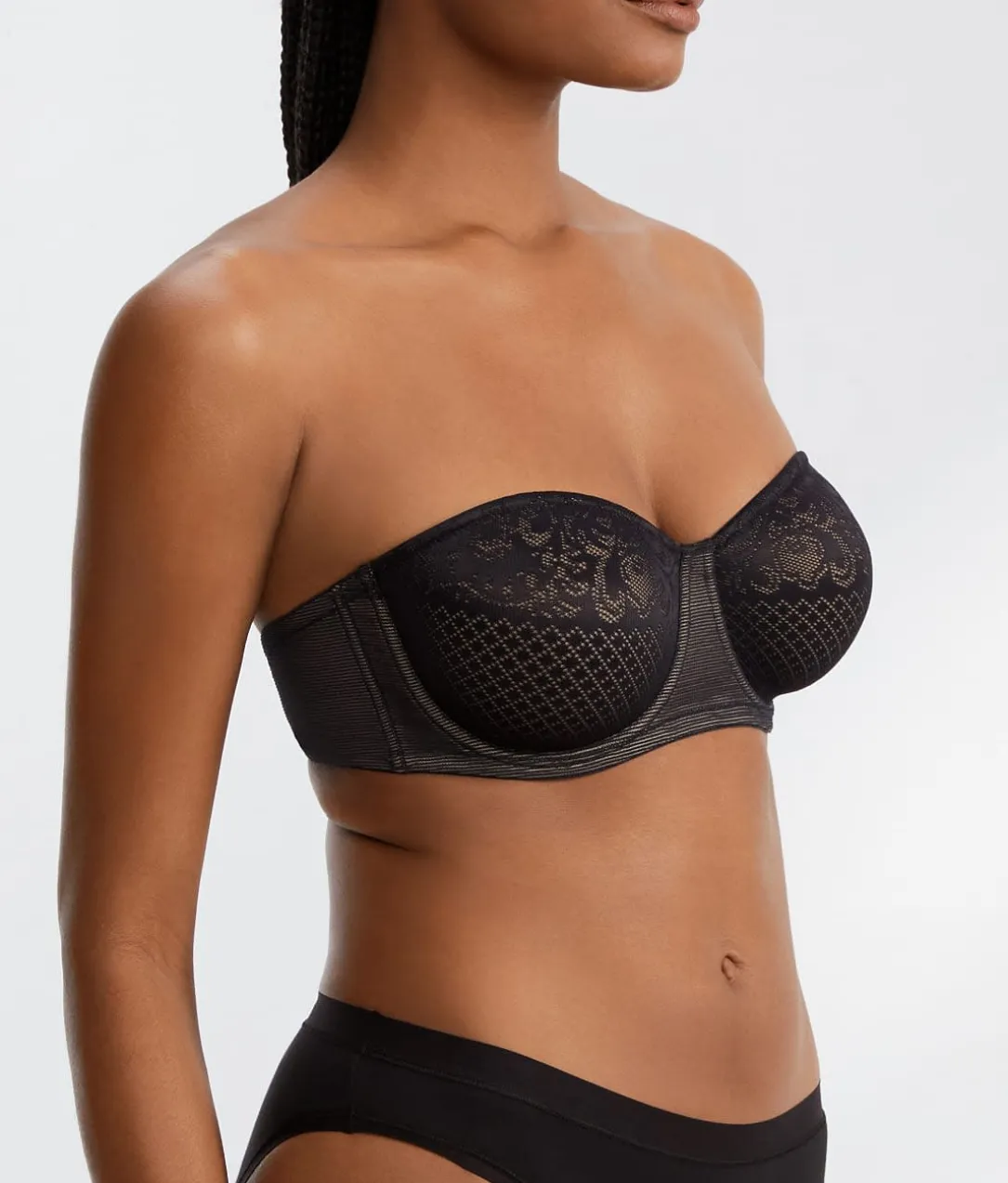 Visual Effects Strapless Minimizer Bra