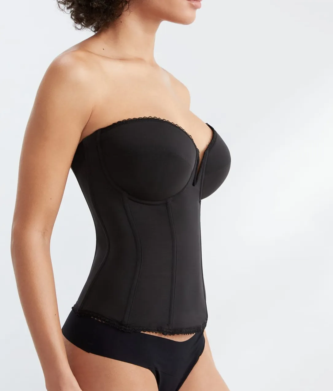 Vivienne Strapless Garter Bustier