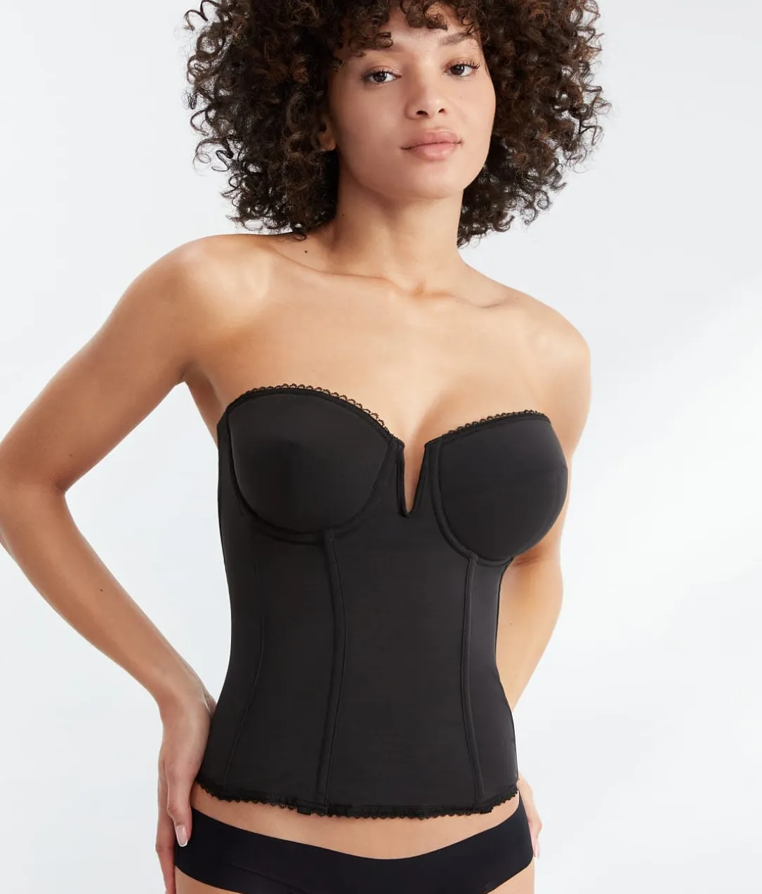 Vivienne Strapless Garter Bustier