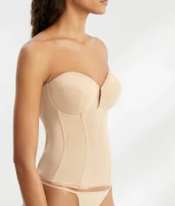 Vivienne Strapless Garter Bustier