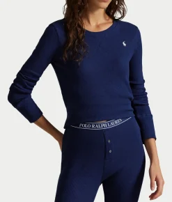 Waffle Knit Jogger Pajama Set