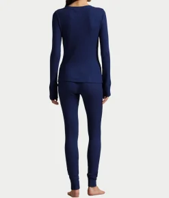 Waffle Knit Jogger Pajama Set