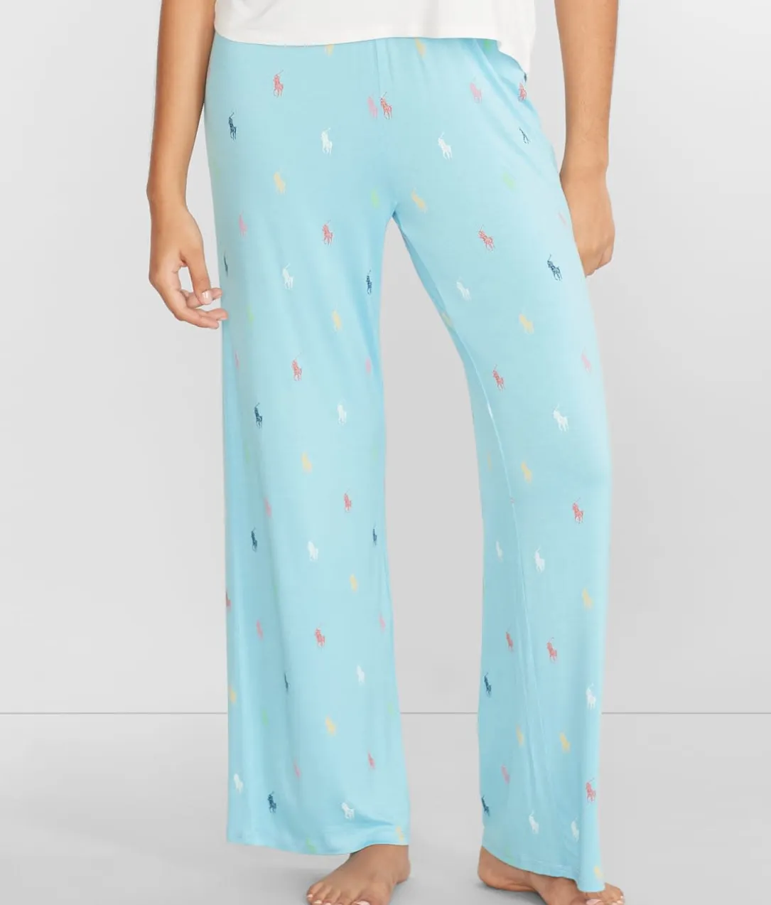 Wide Leg Knit Pajama Pants
