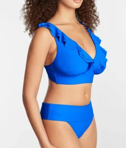 Willa Ruffle Wire-Free Bikini Top