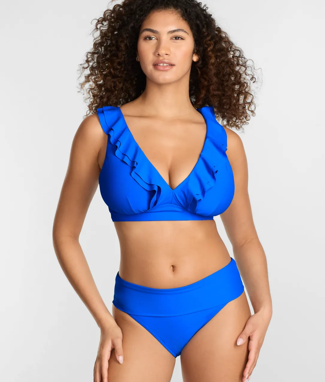 Willa Ruffle Wire-Free Bikini Top