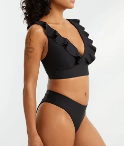 Willa Ruffle Wire-Free Bikini Top