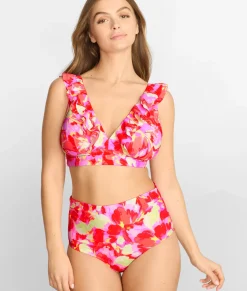 Willa Ruffle Wire-Free Bikini Top