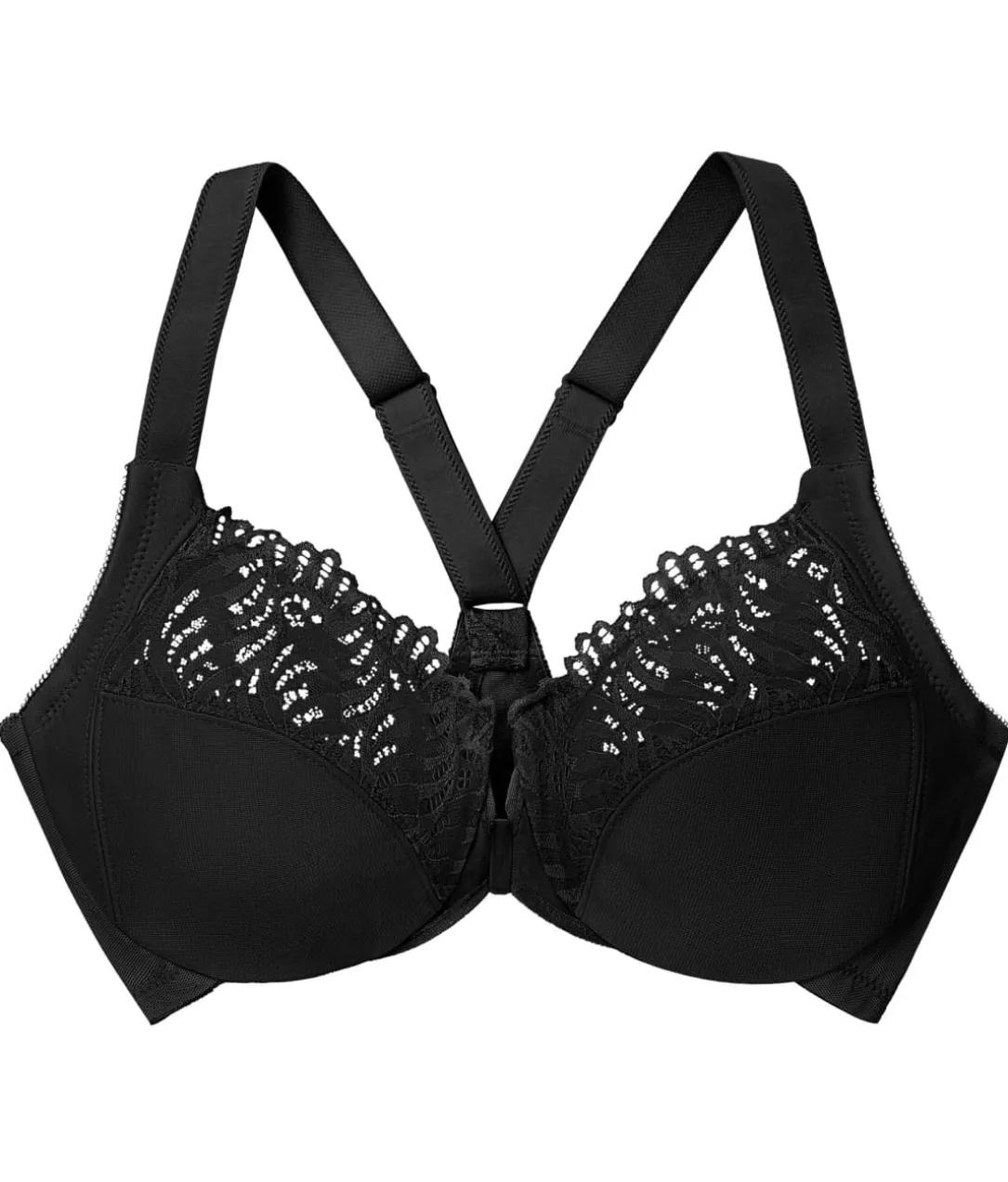 WonderWire Front-Close T-Back Bra