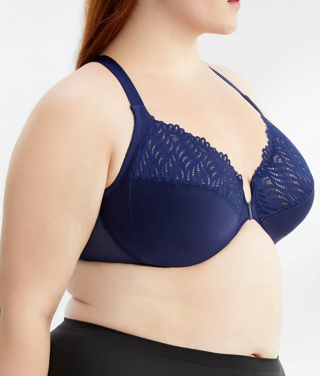 WonderWire Front-Close T-Back Bra