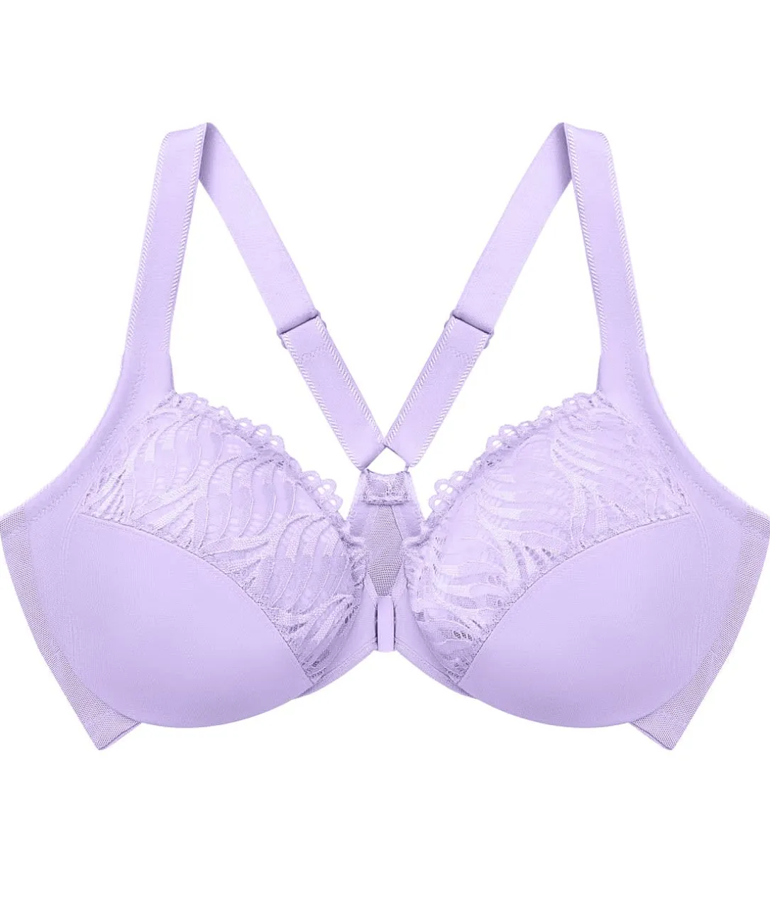 WonderWire Front-Close T-Back Bra