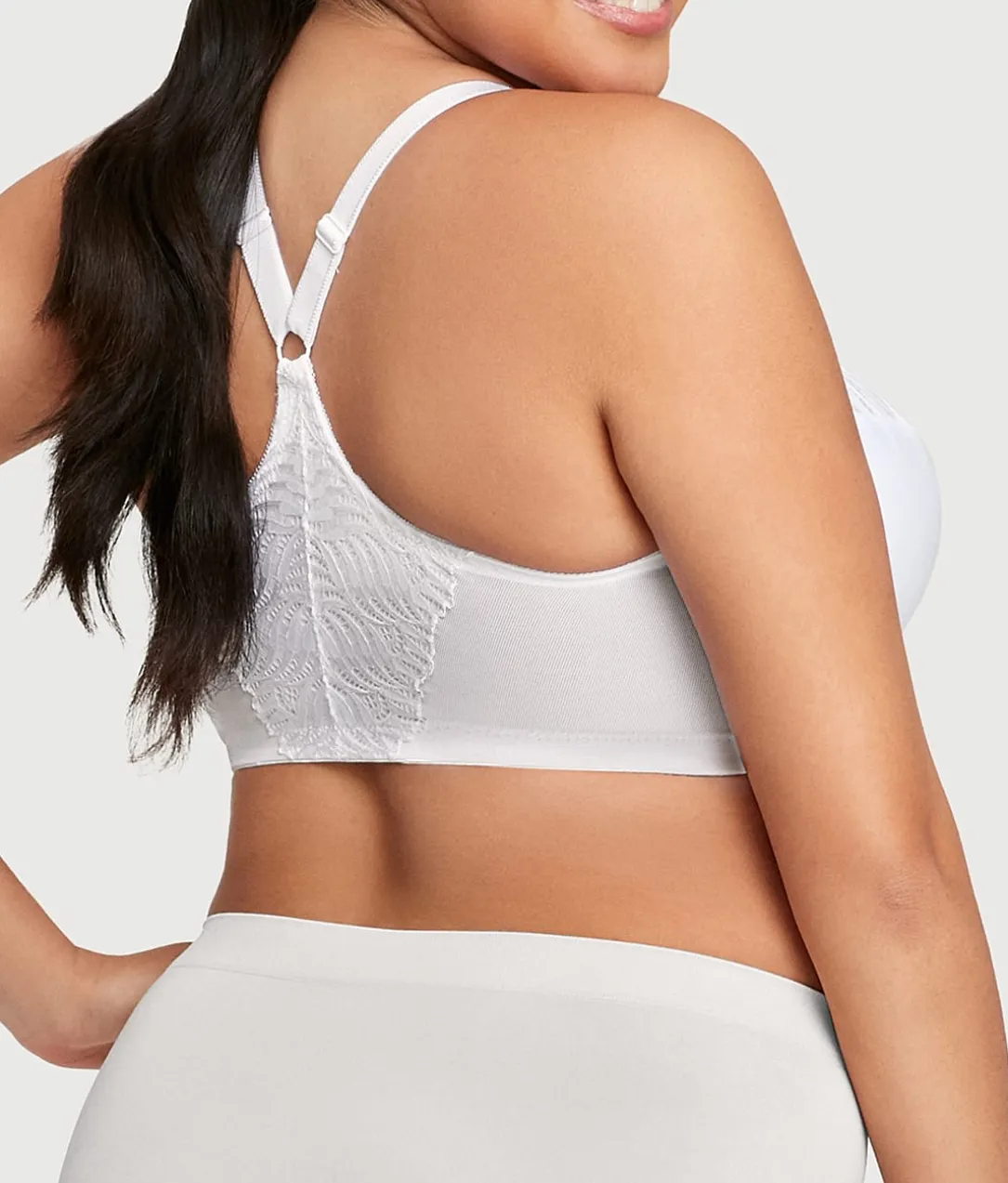 WonderWire Front-Close T-Back Bra