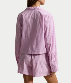 Woven Boxer Pajama Set