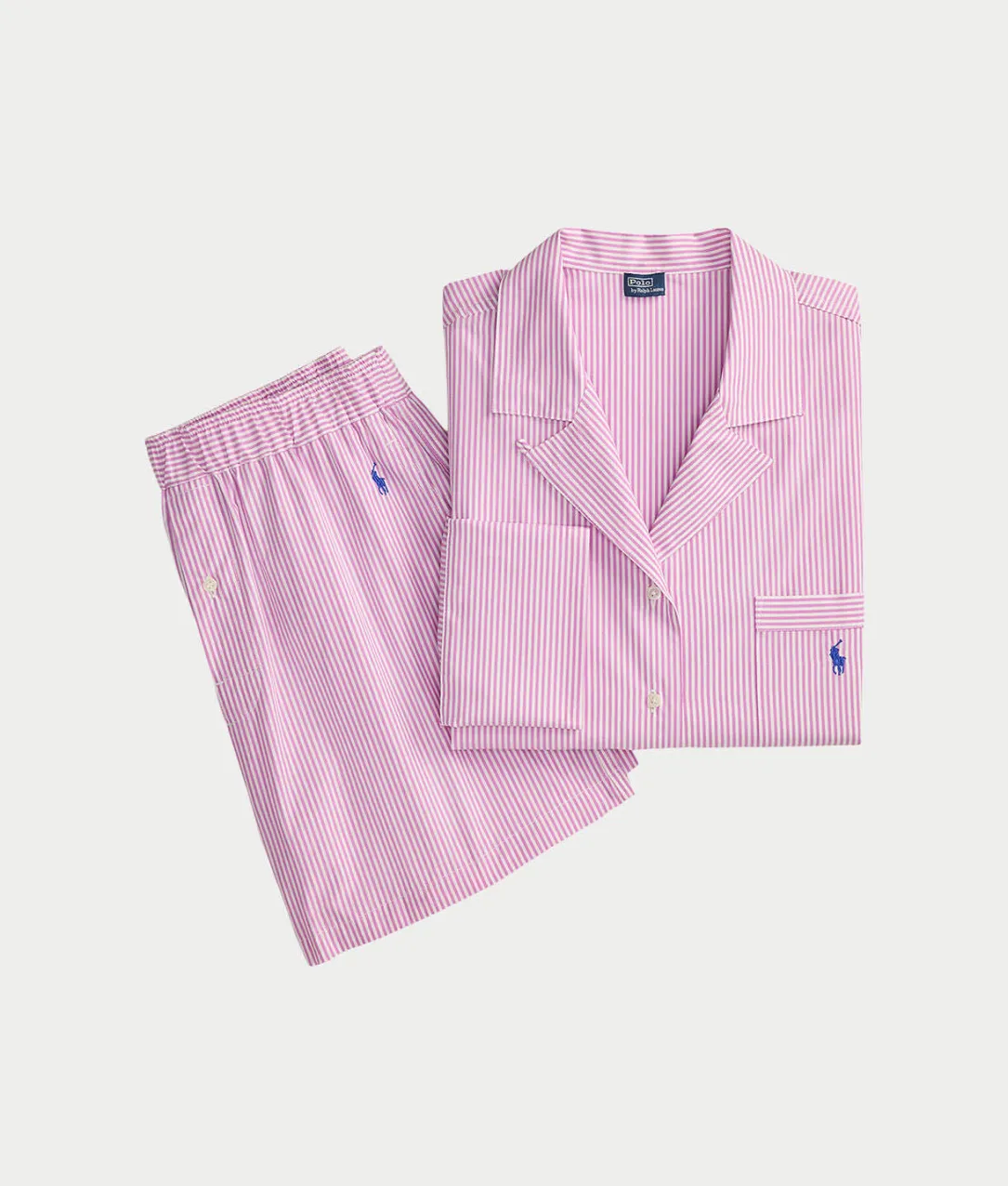 Woven Boxer Pajama Set