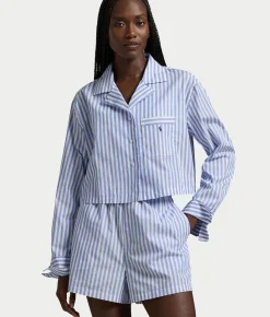 Woven Boxer Pajama Set