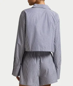 Woven Boxer Pajama Set