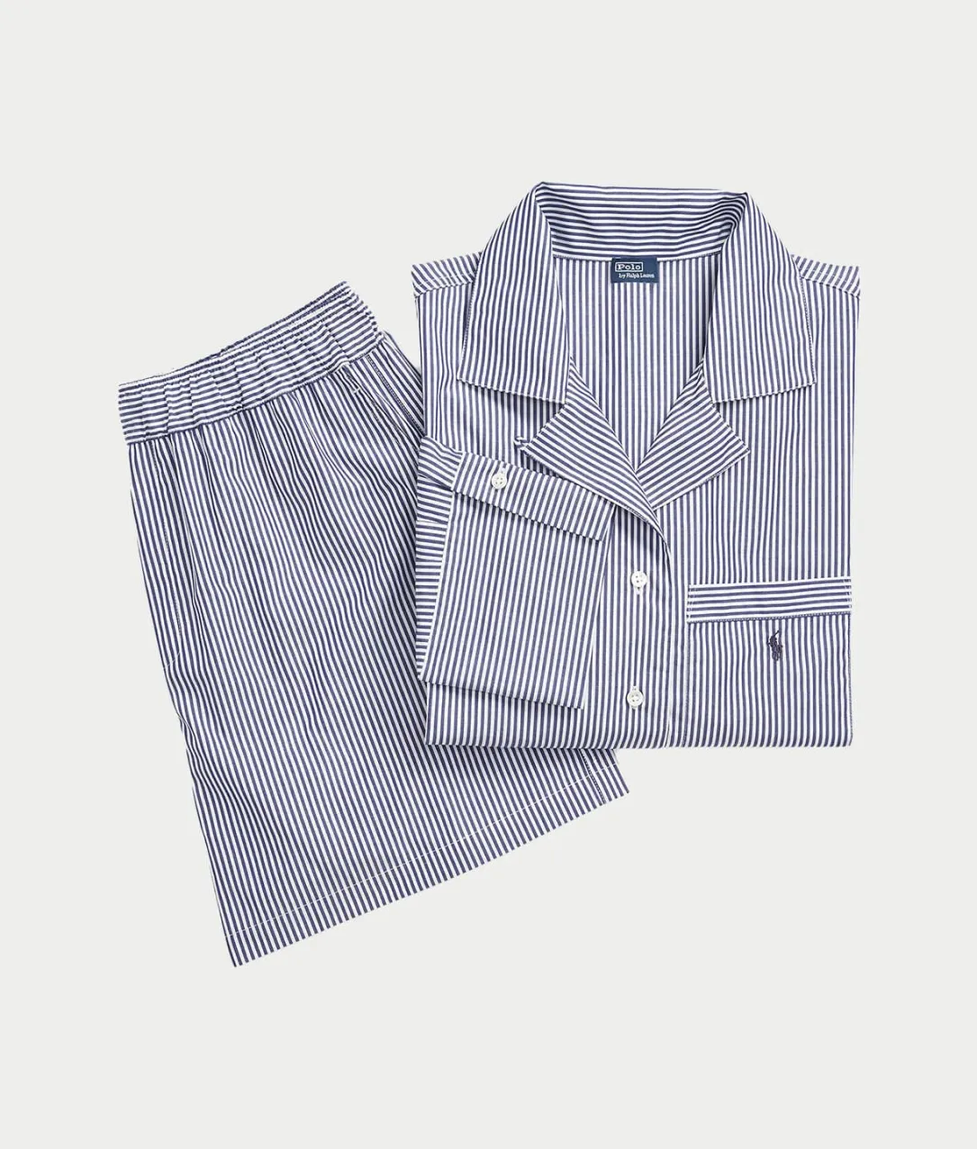 Woven Boxer Pajama Set