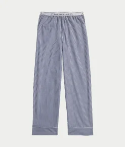 Woven Striped Pajama Pants
