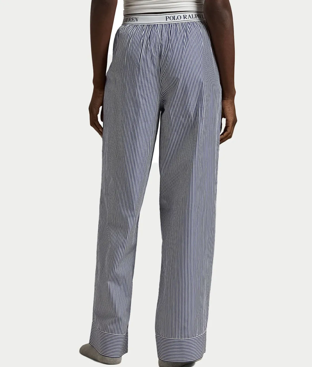 Woven Striped Pajama Pants