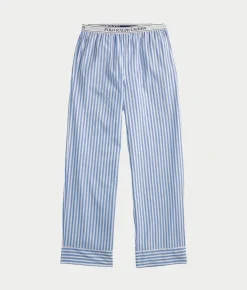 Woven Striped Pajama Pants