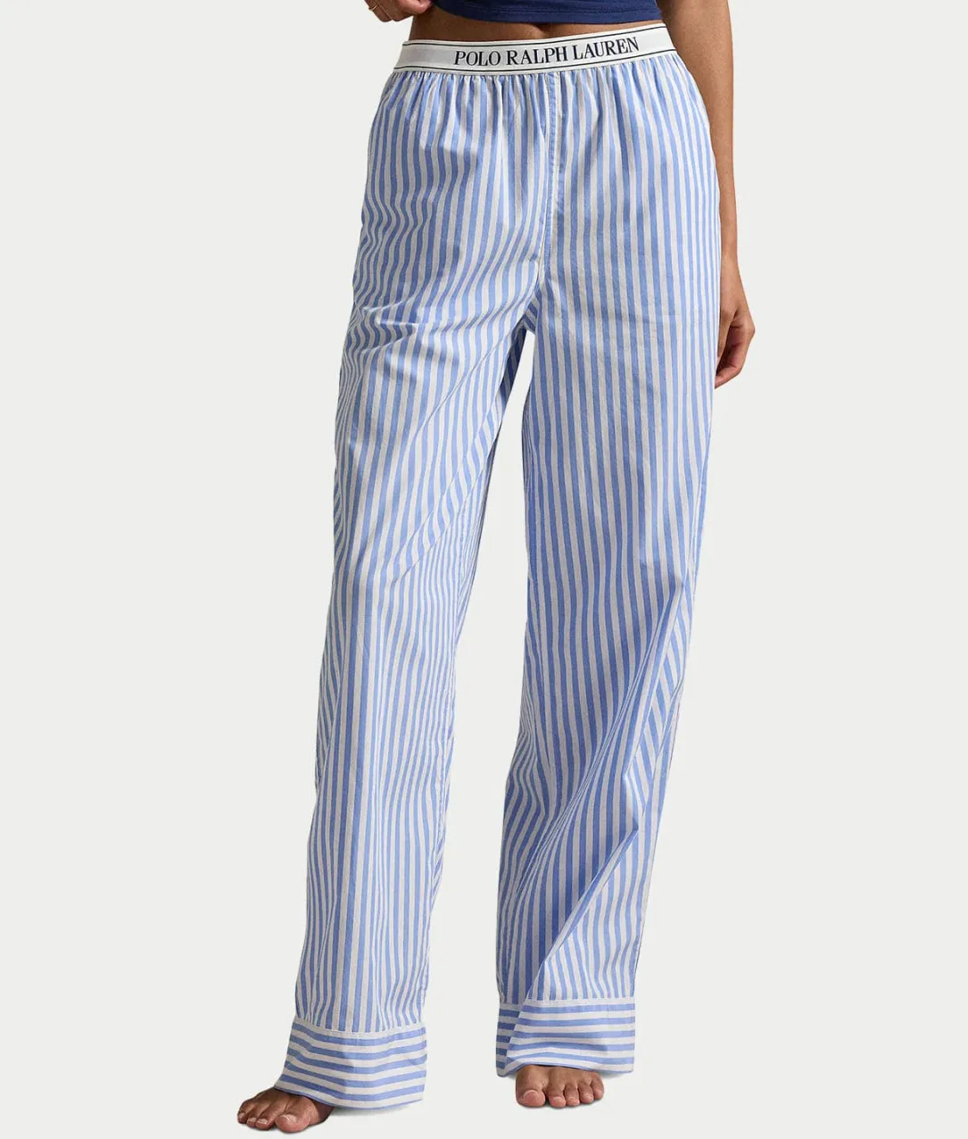 Woven Striped Pajama Pants