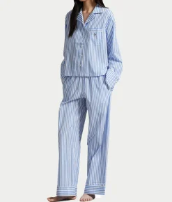 Woven Stripe Pajama Set