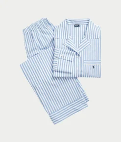 Woven Stripe Pajama Set