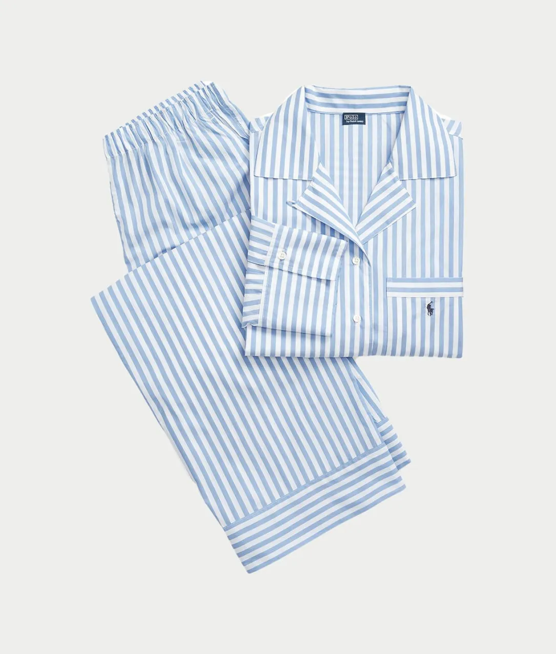 Woven Stripe Pajama Set
