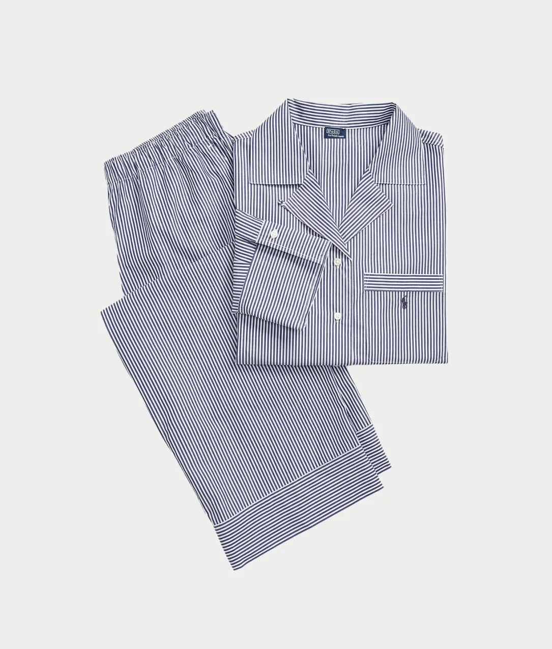 Woven Stripe Pajama Set