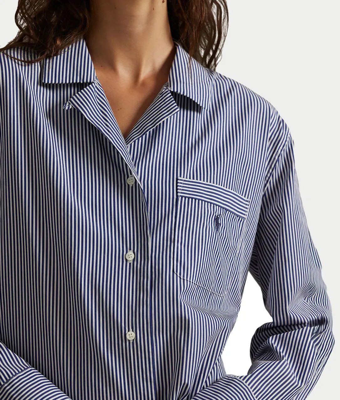 Woven Tunic Sleep Shirt