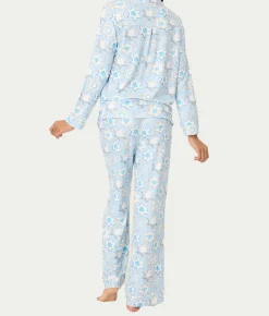 You Had Me At Shalom Cookie Print Knit Pajama Set