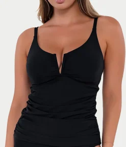 Zuri V-Wire Underwire Tankini Top