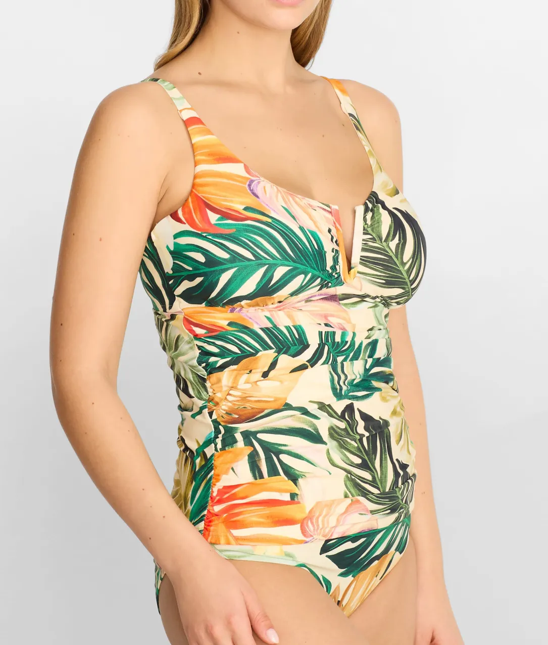 Zuri V-Wire Underwire Tankini Top
